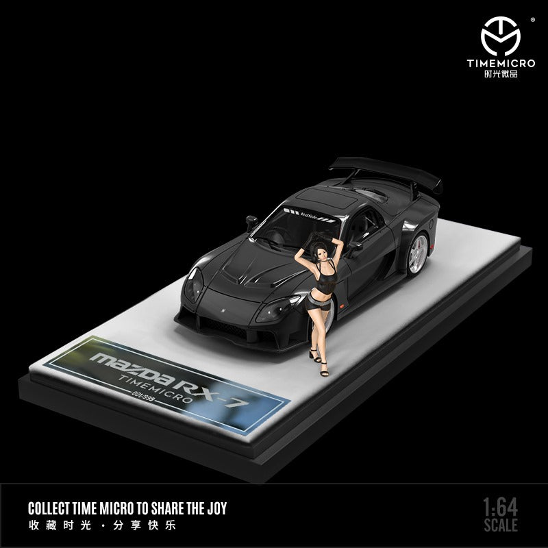 (Pre-Order) TimeMicro Mazda RX-7 VeilSide BLACK / GREEN / WHITE 1:64