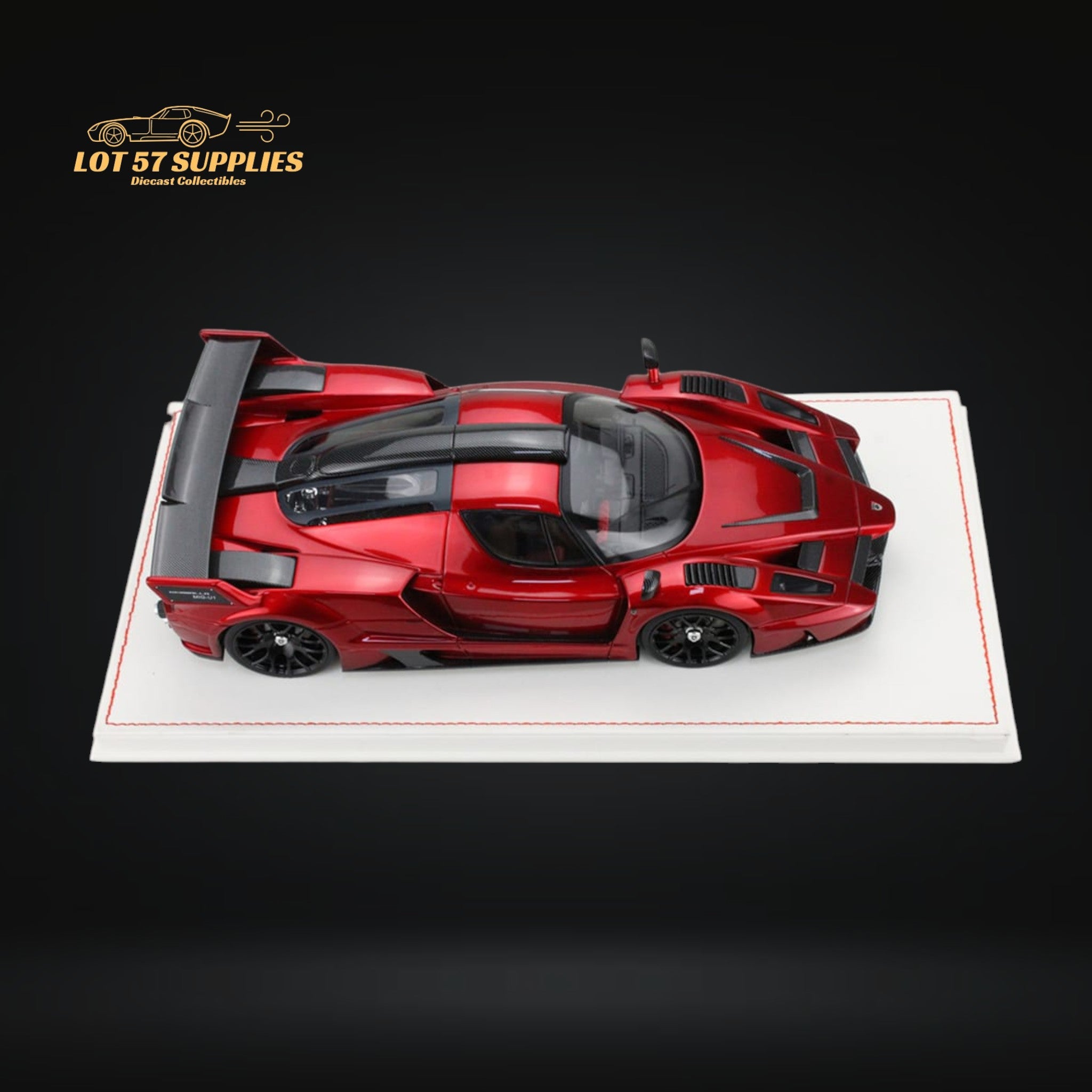 NA Ferrari Enzo Gemballa MIG U1 Resin Model METALLIC RED 1:18 Limited
