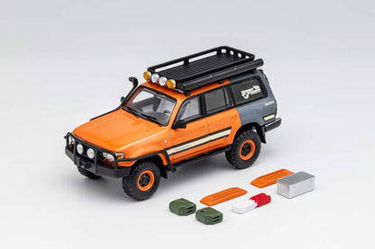 (Pre-Order) GCD Toyota Land Cruiser LC80 Modified Version With Accessories 1:64