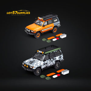 GCD Toyota Land Cruiser LC80 Modified Version With Accessories 1:64