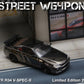 Street Weapon Skyline GTR R34 V-SPEC-II Chrome Plated Limited to 299 Pcs 1:64