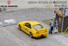 (Pre-Order) Focal Horizon Nissan Skyline R33 GT-R 4TH Gen BCNR33 Yellow / Silver Blue 1:64