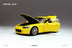 (Pre-Order) MOTORHELIX Honda S2000 AP2 BLACK / YELLOW / WHITE 1:18 Scale