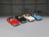 (Pre-Order) DCM Mercedes-Benz 300SL Roadster RED / WHITE / RED / BLUE 1:64