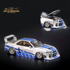Street Weapon LBWK ER34 Nissan Skyline GT-R Fast and Furious 1:64 Limited to 500 Pcs