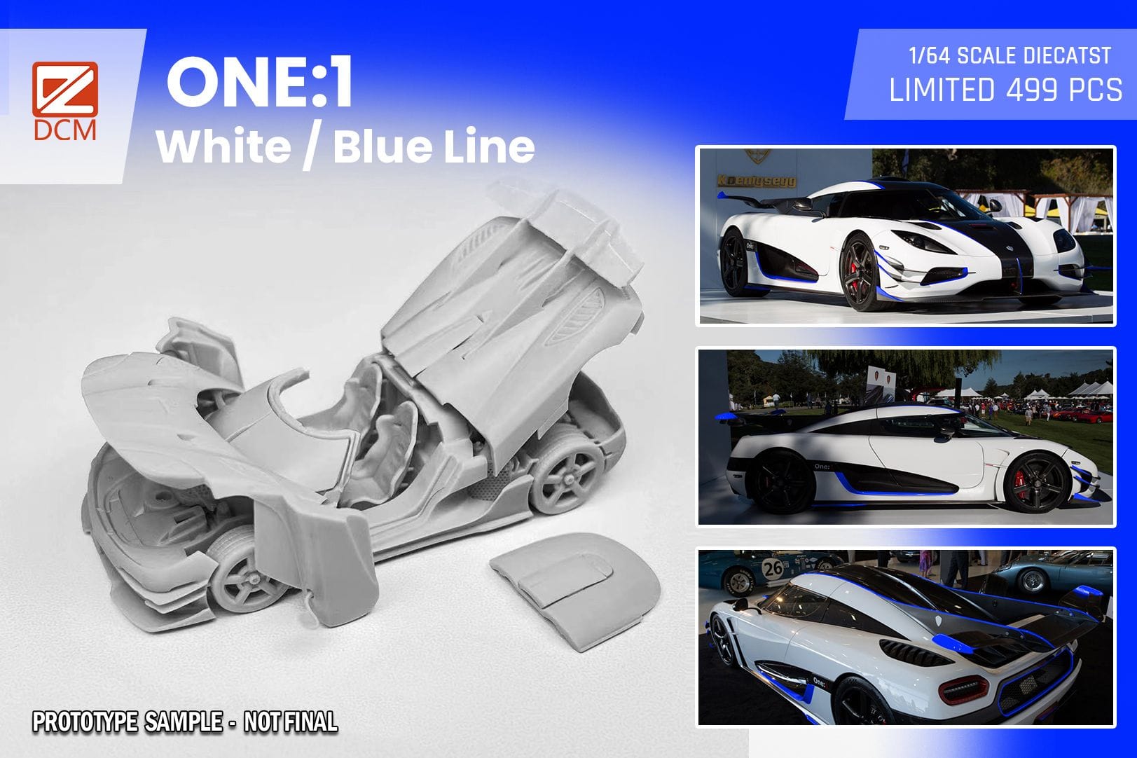 DCM Agera One:1 Fully Openable 1:64