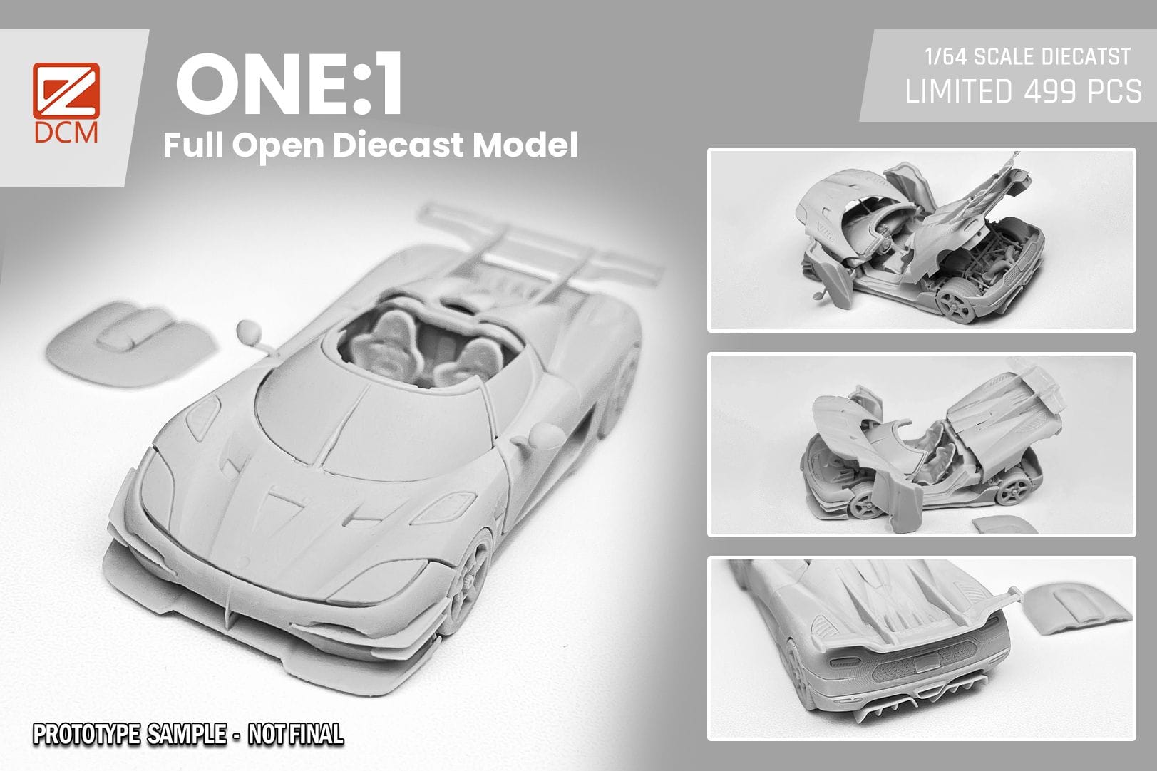 DCM Agera One:1 Fully Openable 1:64