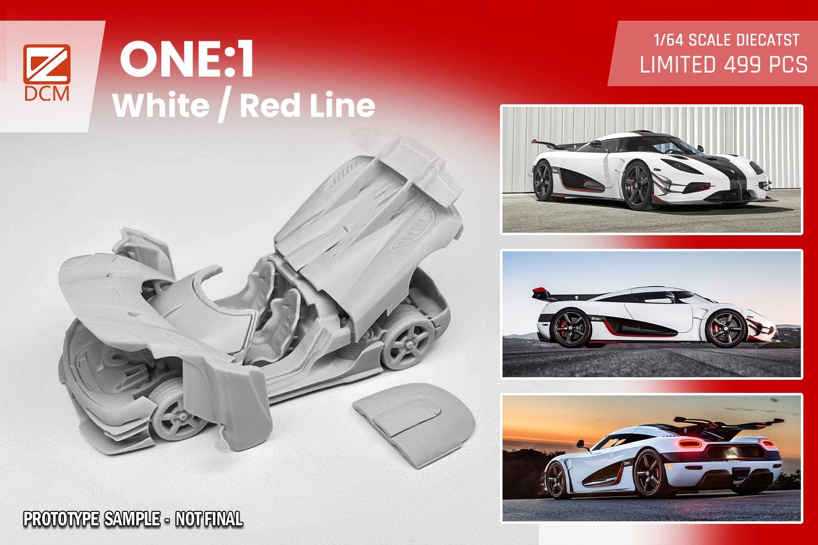 DCM Agera One:1 Fully Openable 1:64