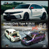 (Pre-Order) Motorhelix X AIT Honda Civic Type-R FL5 MODULO VERSION / CHAMELEON 1:64