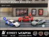 (Pre-Order) Street Weapon Nissan Silvia S15 Rocket Bunny BLUE WHITE / RED / CEMENT GREY 1:64