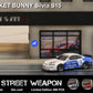 (Pre-Order) Street Weapon Nissan Silvia S15 Rocket Bunny BLUE WHITE / RED / CEMENT GREY 1:64