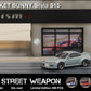 (Pre-Order) Street Weapon Nissan Silvia S15 Rocket Bunny BLUE WHITE / RED / CEMENT GREY 1:64