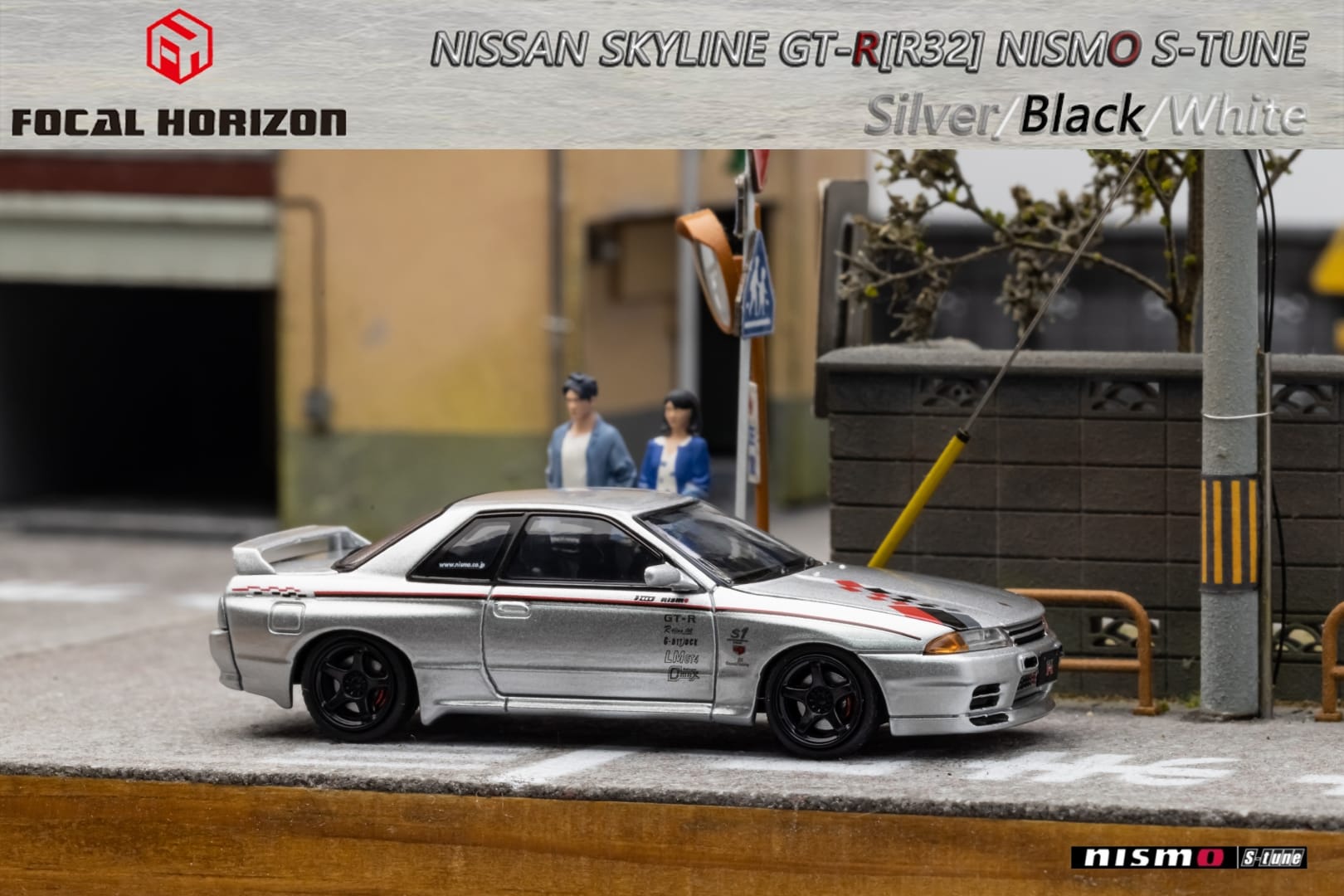 Focal Horizon Nissan Skyline R32 GT-R 3rd Gen Nismo S-Tune Nismo Livery 1:64