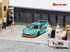 Star Model Honda NSX NA1 LBWK Green Vaillant Rabbit 1:64