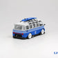 LF Model Volkswagen T1 Kombi with Surfboards Blue/White 1:64