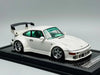 VIP Porsche RWB 964 Slantnose White With Tiffany Green Interior Limited to 99 Pcs 1:18 Scale