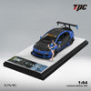 TimeMicro Honda Civic FD2 Modified Blue WideBody CARBOMARZ 1:64