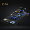 TimeMicro Honda Civic FD2 Modified Blue WideBody CARBOMARZ Ordinary Version 1:64