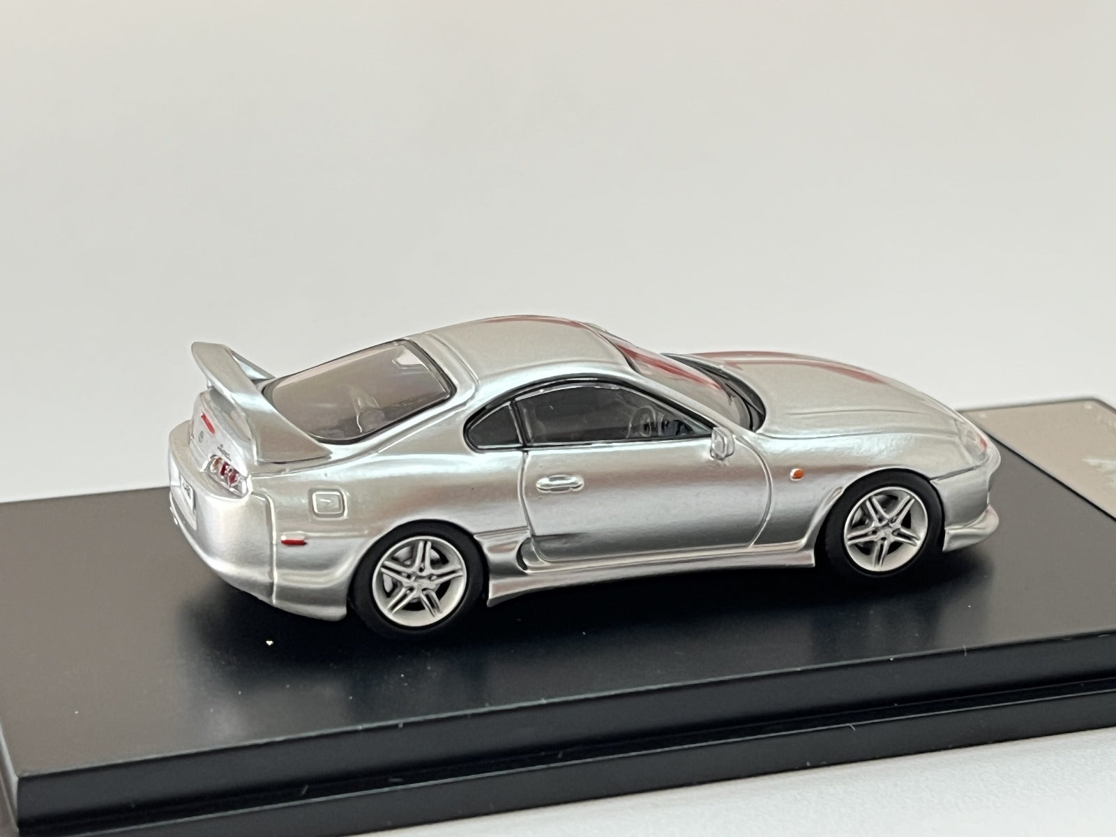 123 Hobby Toyota Supra JZA80Z in Silver 1:64