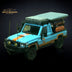 AutoBots Models Toyota Land Cruiser LC79 Gulf Livery 1:64 Limited to 699 PCS