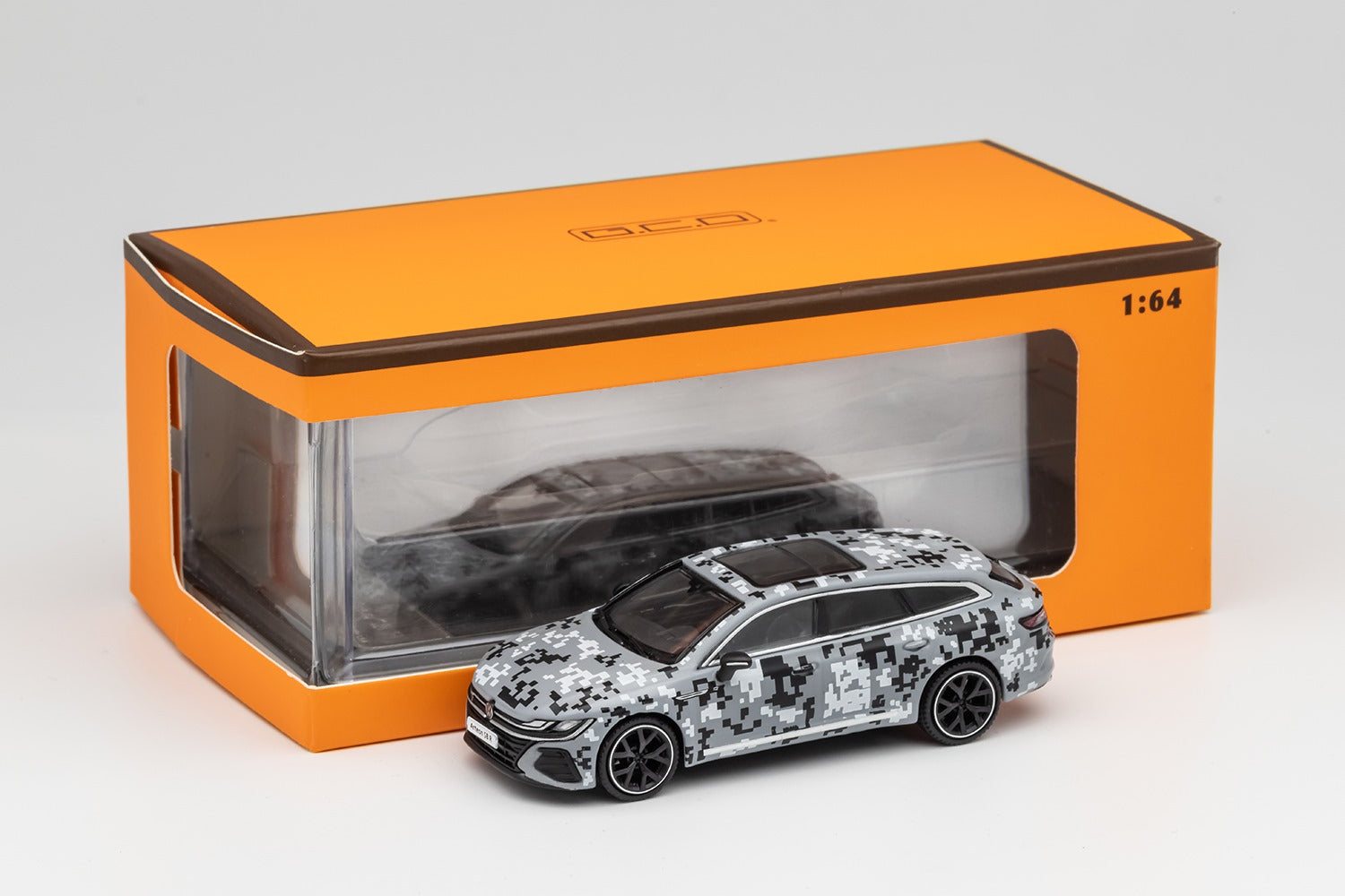 GCD Volkswagen Arteon R Grey Urban Camouflage 1:64 KS-030-202