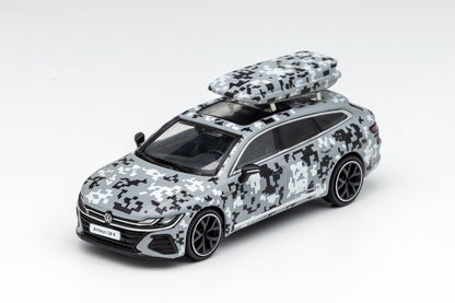 GCD Volkswagen Arteon R Grey Urban Camouflage 1:64 KS-030-202