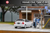 Focal Horizon Honda Civic Type-R EK9 1st Generation in White 1:64