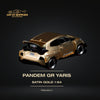 Pop Race Toyota Yaris Pandem GR Satin Gold 1:64 PR6400041