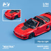 Finclassically Honda NSX TRA in Red Diecast (Approved By Chris Cut) 1:64