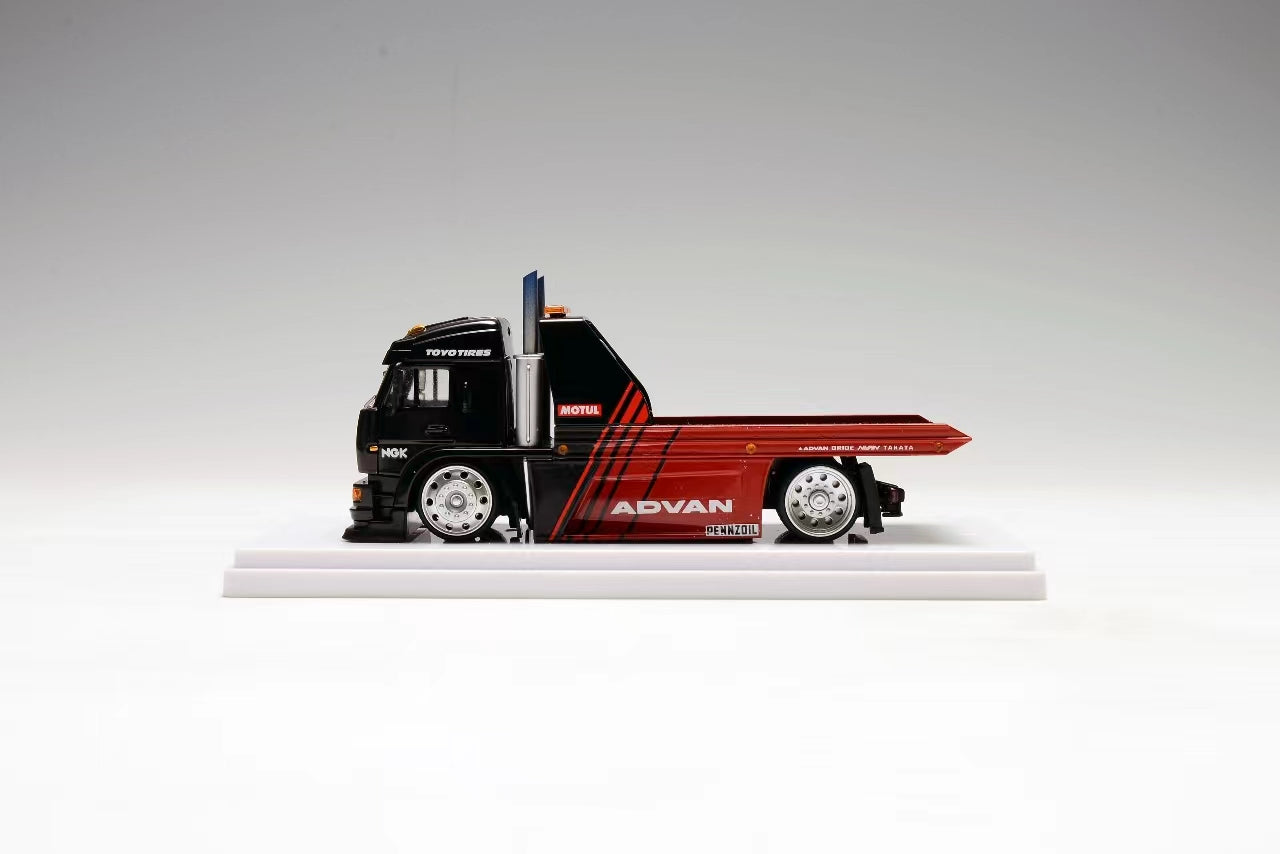 Street Weapon x Stance Hunters KamaZ Modified Trailer Truck Advan Livery 1:64