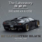 The Laboratory Lamborghini Diablo GT-R Established by ZONZO Studio "Set A" 1:64 Resin Handmade Limited to 60 Pcs Each