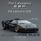 The Laboratory Lamborghini Diablo GT-R Established by ZONZO Studio "Set A" 1:64 Resin Handmade Limited to 60 Pcs Each