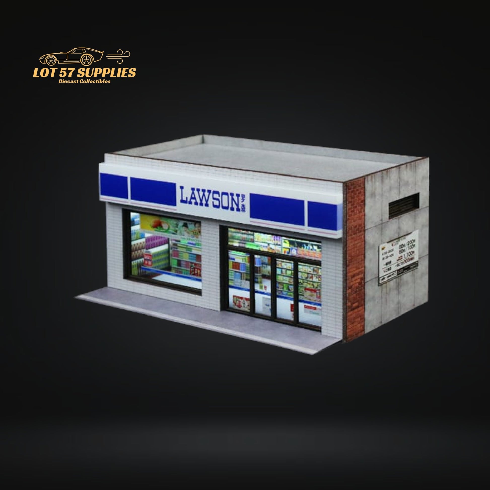 MoreArt Convenience Store "Lawson" Diorama 1:64 MO941103