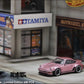 HobbyFans Porsche Singer 930 Turbo Study Ghost Player Custom Pink 1:64