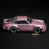 HobbyFans Porsche Singer 930 Turbo Study Ghost Player Custom Pink 1:64