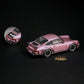 HobbyFans Porsche Singer 930 Turbo Study Ghost Player Custom Pink 1:64