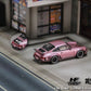 HobbyFans Porsche Singer 930 Turbo Study Ghost Player Custom Pink 1:64