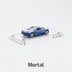 Mortal Bugatti Veyron Ceramic Dragon Blue/White With Adjustable Wing Limited to 999 Pcs 1:64