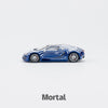 Mortal Bugatti Veyron Ceramic Dragon Blue/White With Adjustable Wing Limited to 999 Pcs 1:64