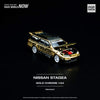 Pop Race Nissan Stagea R34 Gold Chrome PR640057 1:64