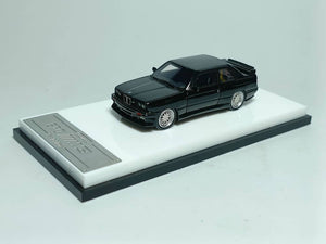 ScaleMini BMW M3 E30 Gloss Black Limited to 499 Pcs 1:64 Resin