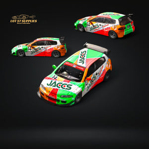 Fuji Honda Civic EG6 5th Gen MK5 Rocket Bunny JACCS #14 Livery 1:64