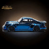 MC Porsche RWB 930 Blue Chrome Version Ducktail Diecast 1:64