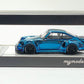 MC Porsche RWB 930 Blue Chrome Version Ducktail Diecast 1:64