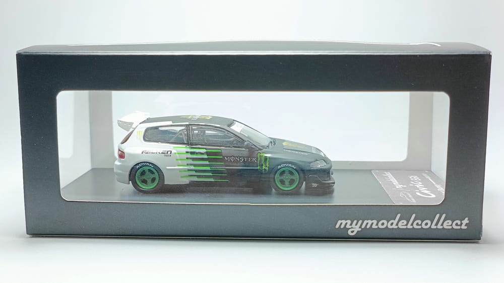MC Honda Civic EG6 Monster Livery Diecast 1:64