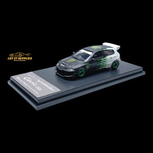 MC Honda Civic EG6 Monster Livery Diecast 1:64
