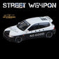 Street Weapon Honda Civic EG6 OSAKA JDM Police livery Car 1:64