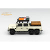 GCD Land Rover Defender 6x6 Off-White Camping Modified 1:64 KS-053-286