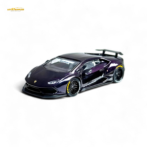 King Model Lamborghini Huracan LP610 LB 1.0 Purple Carbon Fiber 1:64