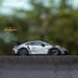 Minichamps X CLDC Exclusive Porsche 911 GT3 RS in Raw Silver English Magazine Version 1:64 (MAGAZINE INCLUDED)